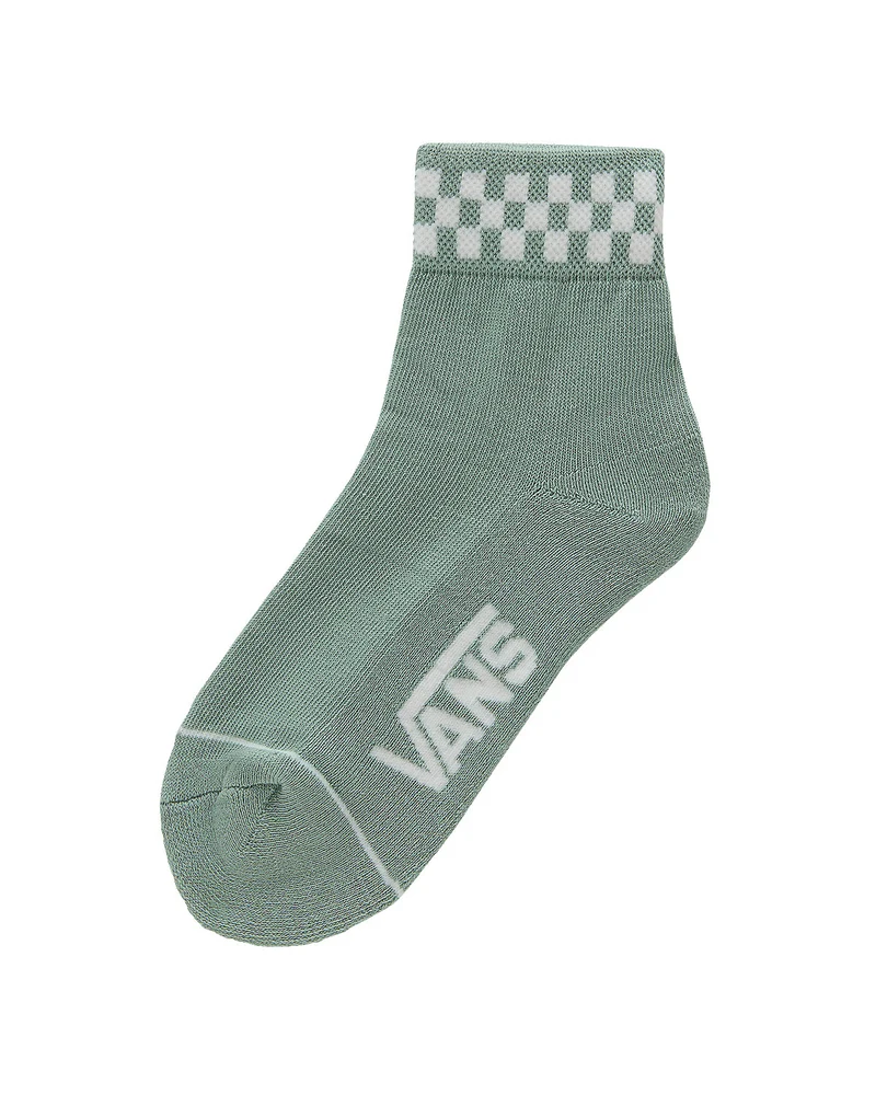 VANS Peek-A-Check-Socken für Kinder (1 Paar) – Eisberggrün