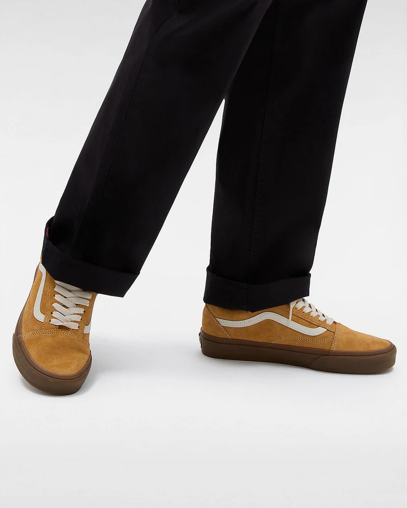 VANS Unisex-Sneaker Old Skool Pig aus Wildleder – Antelope Brown