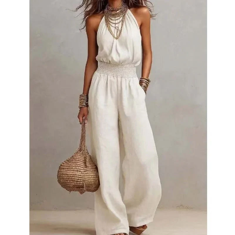 Orleda | Eleganter Einteiler mit Halter-Ausschnitt