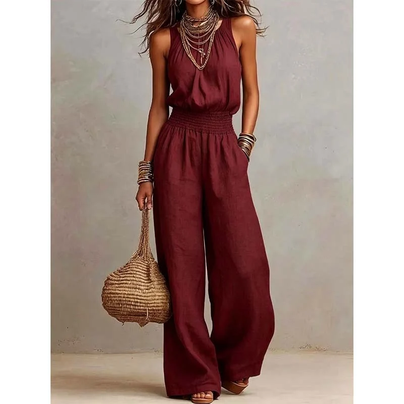 Orleda | Eleganter Einteiler mit Halter-Ausschnitt