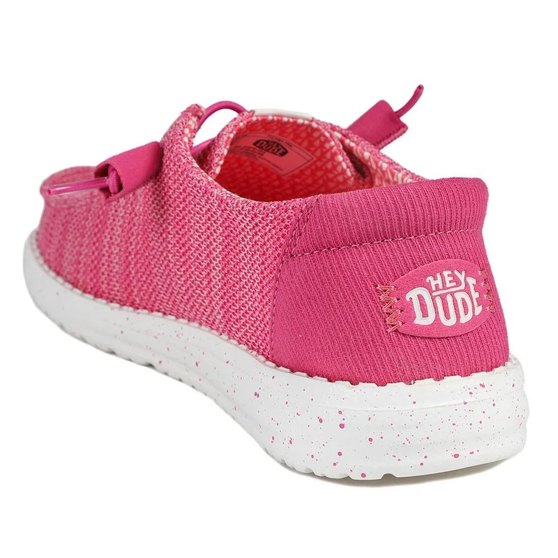 HeyDude Wendy Stretch Sox Shoes - GARD43504 / 329 357 - Fuschia