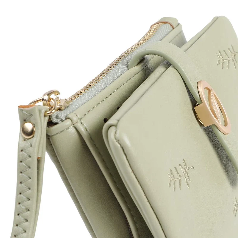Zip Up Bi-Fold Purse - PRETT43003 / 329 386 - Green