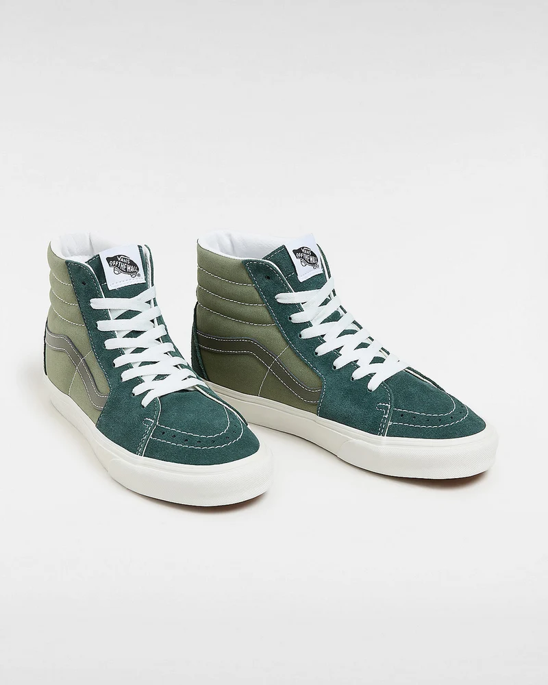 VANS Unisex Sk8-Hi Tri-Tone-Turnschuhe – Grün
