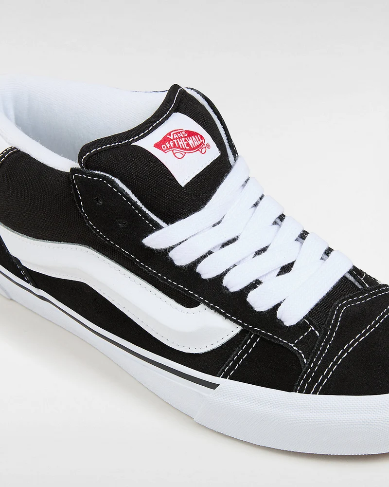 VANS Unisex Knu Mid Trainer – Schwarz / Weiß