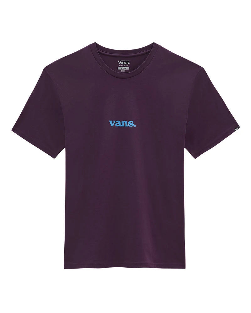 VANS Herren Lower Corecase T-Shirt – Blackberry / Malibu Blue