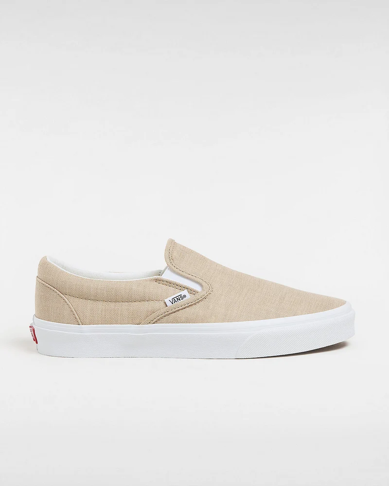 VANS Klassische Unisex-Slip-On-Sneaker – Sommerleinen