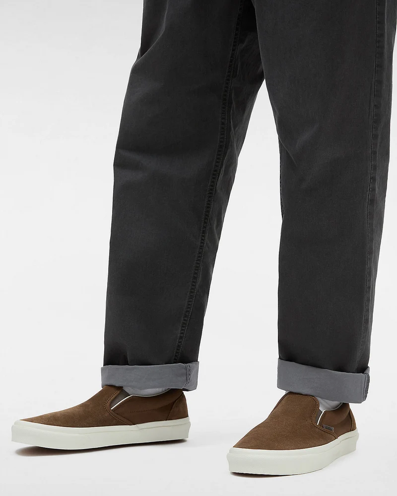 VANS Klassische Unisex-Slip-On-Sneaker – Kaffee