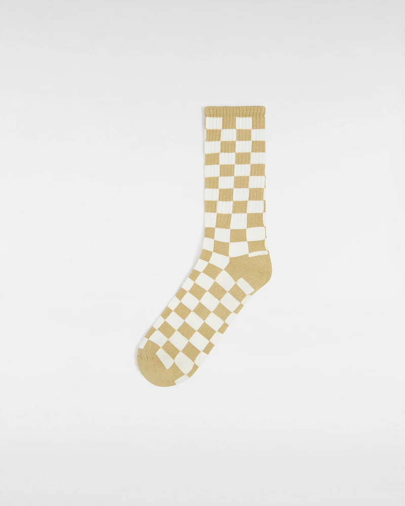 VANS Herren-Checkerboard-Crew-Socken (1 Paar) – Antilopenbraun