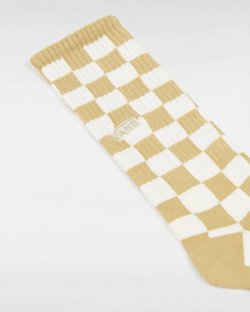 VANS Herren-Checkerboard-Crew-Socken (1 Paar) – Antilopenbraun