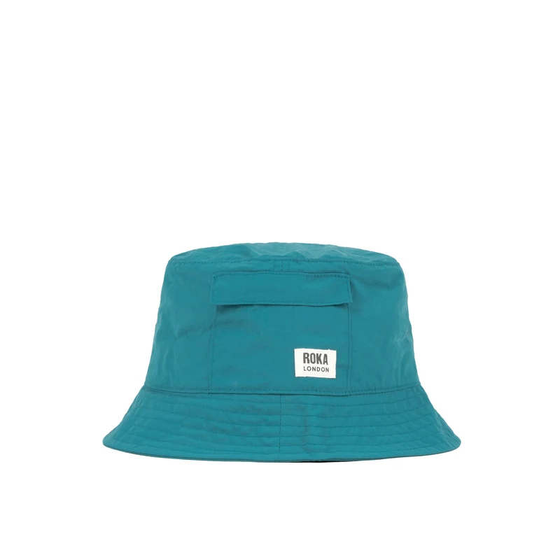 ROKA Bedford Hut aus recyceltem Nylon - Blaugrün