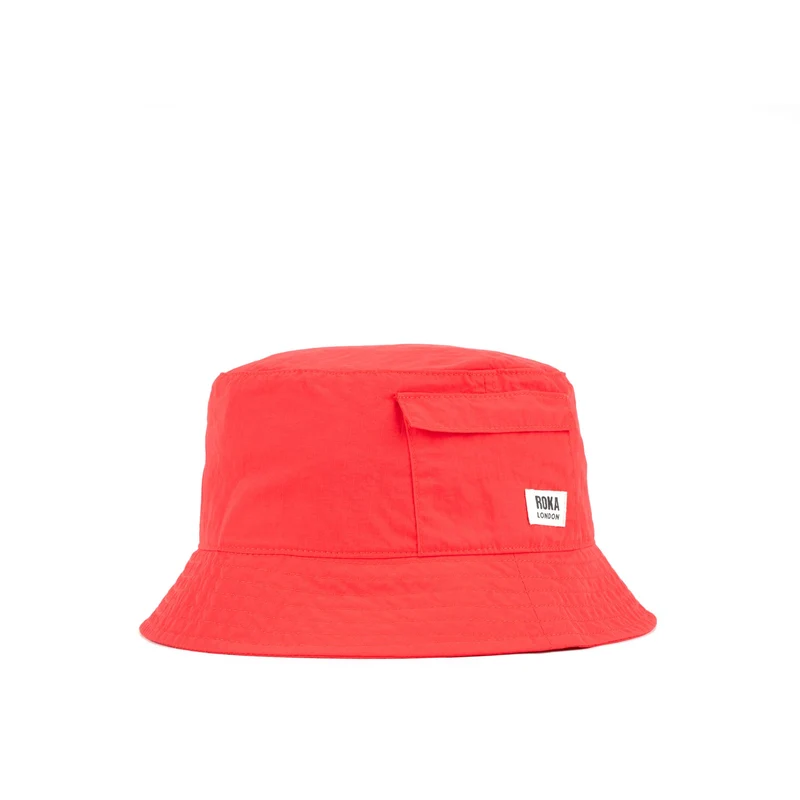 ROKA Bedford Hut aus recyceltem Nylon - Mohnblume