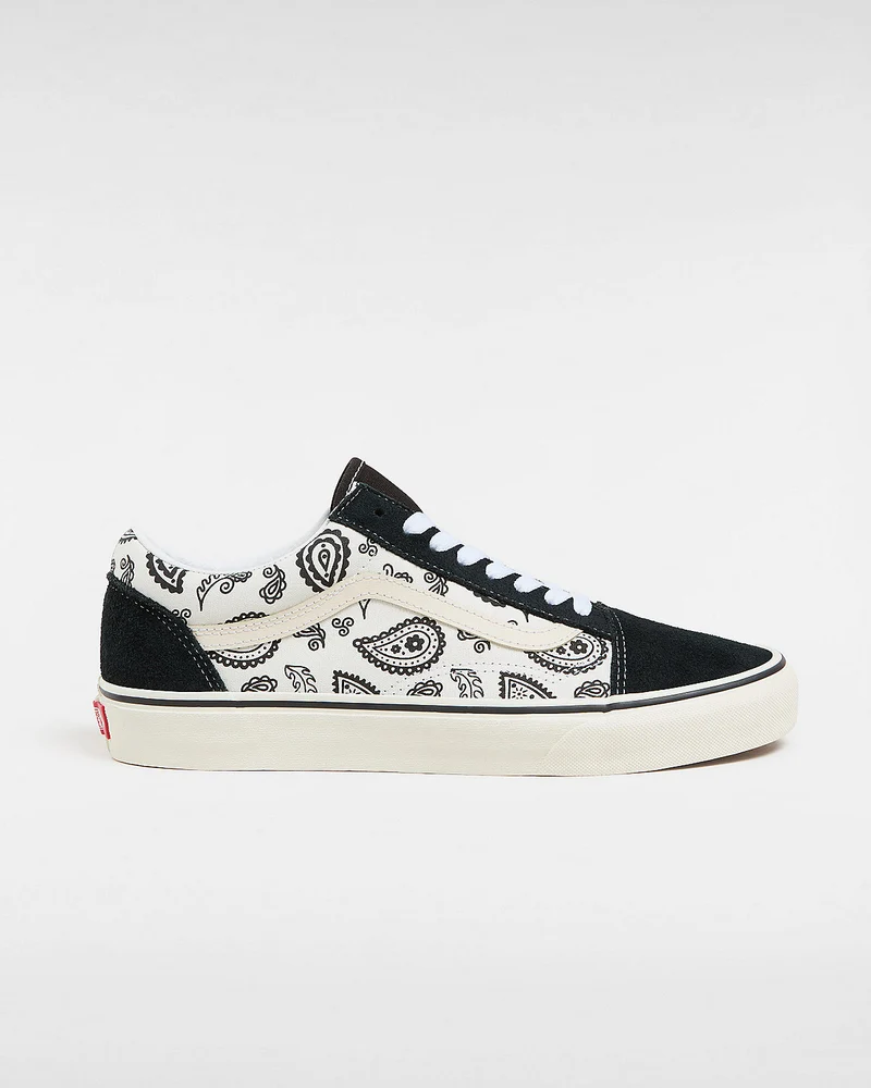 VANS Unisex Old Skool Primavera Paisley Trainer – Marshmallow