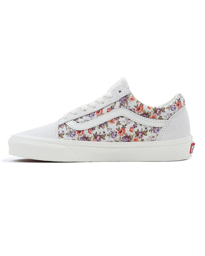VANS Unisex Old Skool Vintage Floral Trainer – Marshmallow