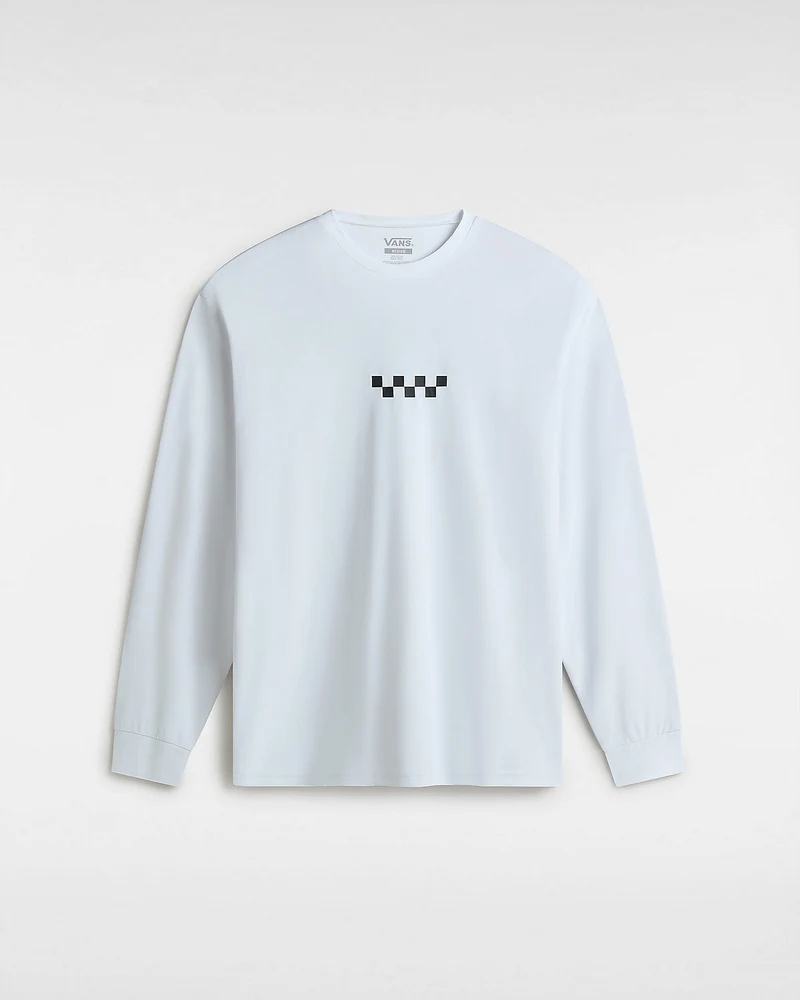 VANS Herren Surfshirt Langarm-T-Shirt – Weiß