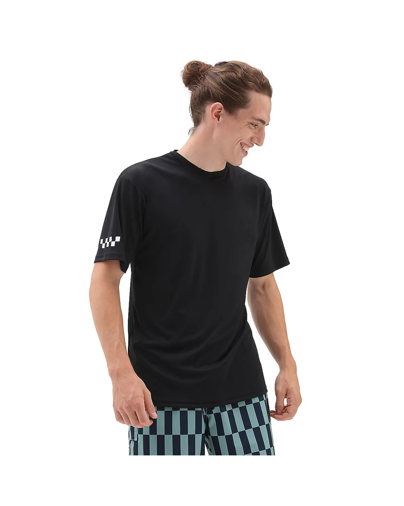 VANS Herren Surfshirt T-Shirt – Schwarz