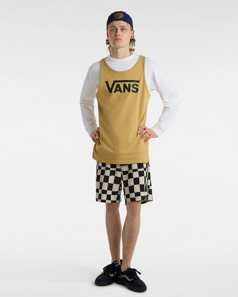VANS Herren The Daily Check 17" Boardshorts – Haferflocken