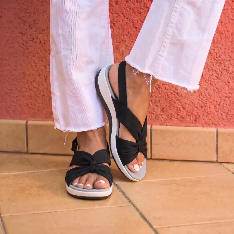 Roasie | Orthopädische Komfortsandalen mit Stoffriemen