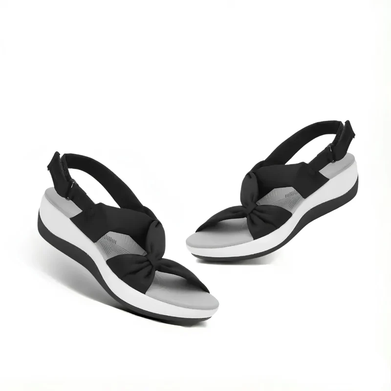 Roasie | Orthopädische Komfortsandalen mit Stoffriemen