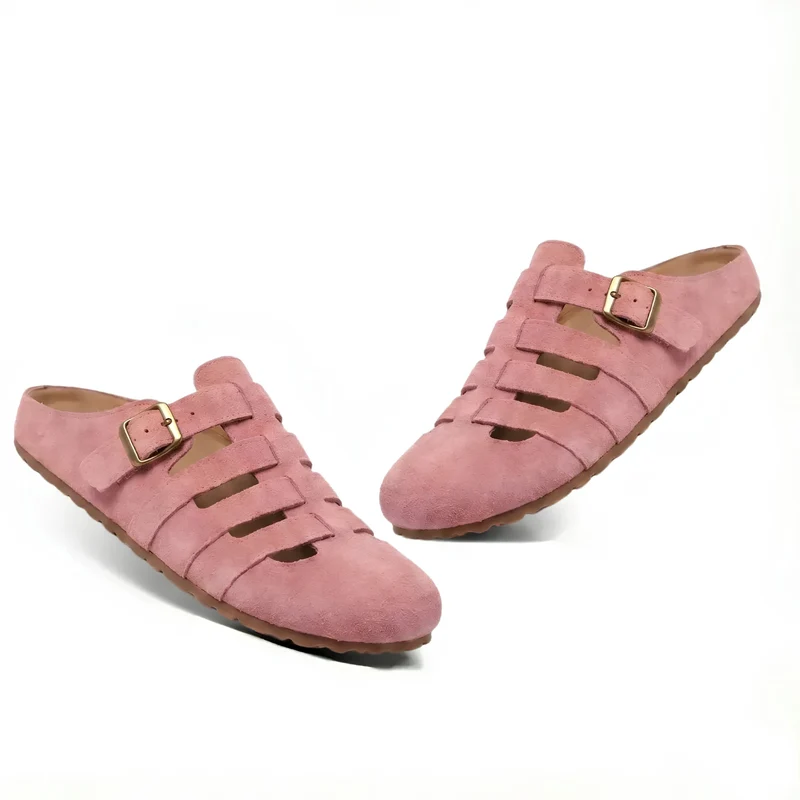 Cianelle | Komfortable Damen-Mules mit verstellbarer Schnalle
