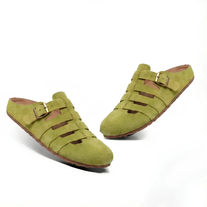 Cianelle | Komfortable Damen-Mules mit verstellbarer Schnalle
