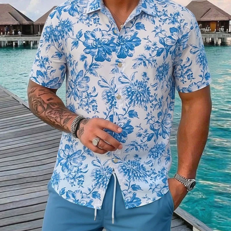 Howard | Herren-Zweiteiler mit tropischem Urlaubslook