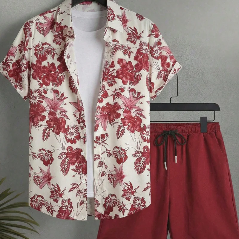 Howard | Herren-Zweiteiler mit tropischem Urlaubslook