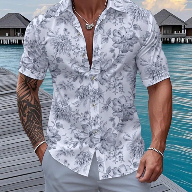 Howard | Herren-Zweiteiler mit tropischem Urlaubslook
