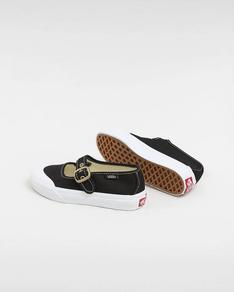 VANS Kinder-Mary-Jane-Sneaker – Schwarz/Weiß