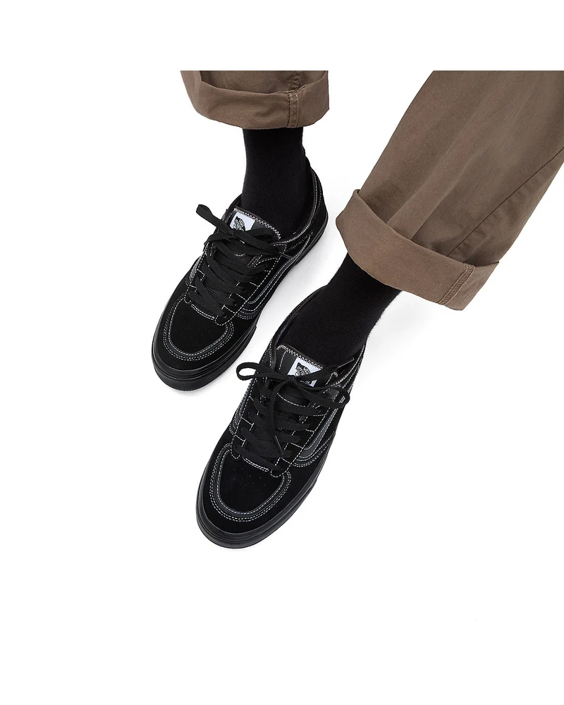 VANS Unisex Rowley Classic Trainer – Schwarz / Schwarz