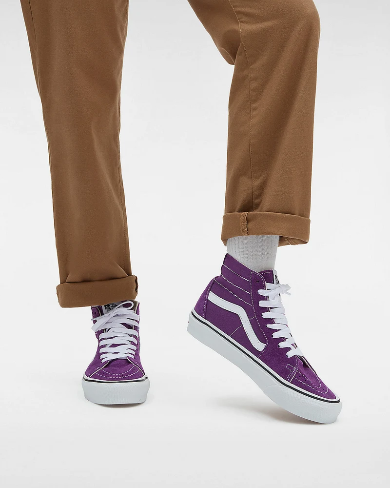 VANS Unisex Sk8-Hi Tapered Color Theory Trainer – Purple Magic