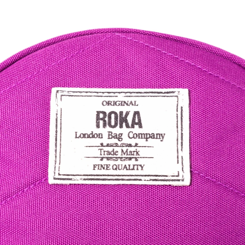ROKA Paddington B Violet Kleine Tasche aus recyceltem Canvas