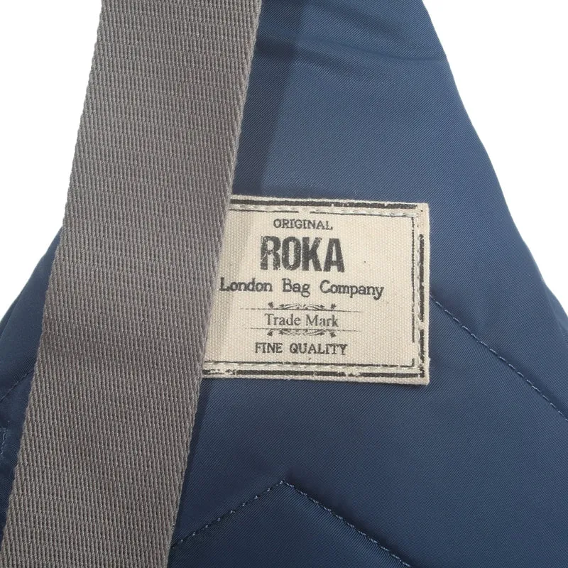 ROKA Willesden B Große Tasche aus recyceltem Nylon - Pacific