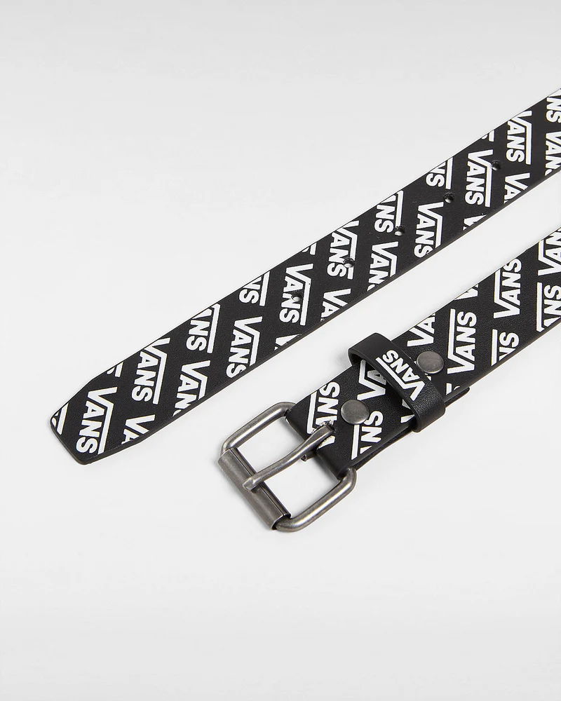 VANS Herren-Shevlin-Gürtel – Schwarz / Weiß