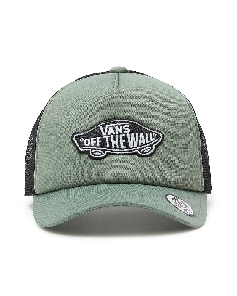 VANS Kids Classic Patch Curved Bill Trucker-Mütze – Eisberggrün