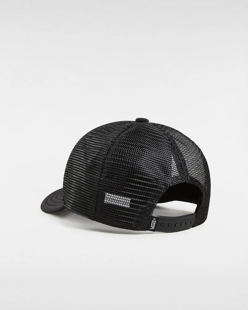 VANS Kids Classic Patch Curved Bill Trucker-Mütze – Schwarz