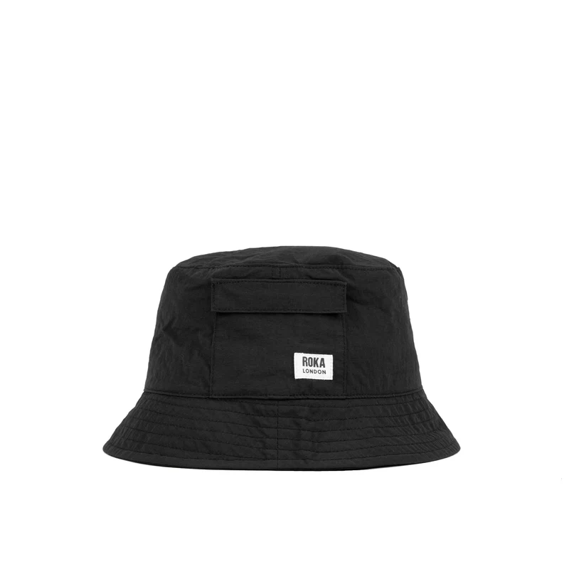 ROKA Bedford Hut aus recyceltem Nylon - Schwarz