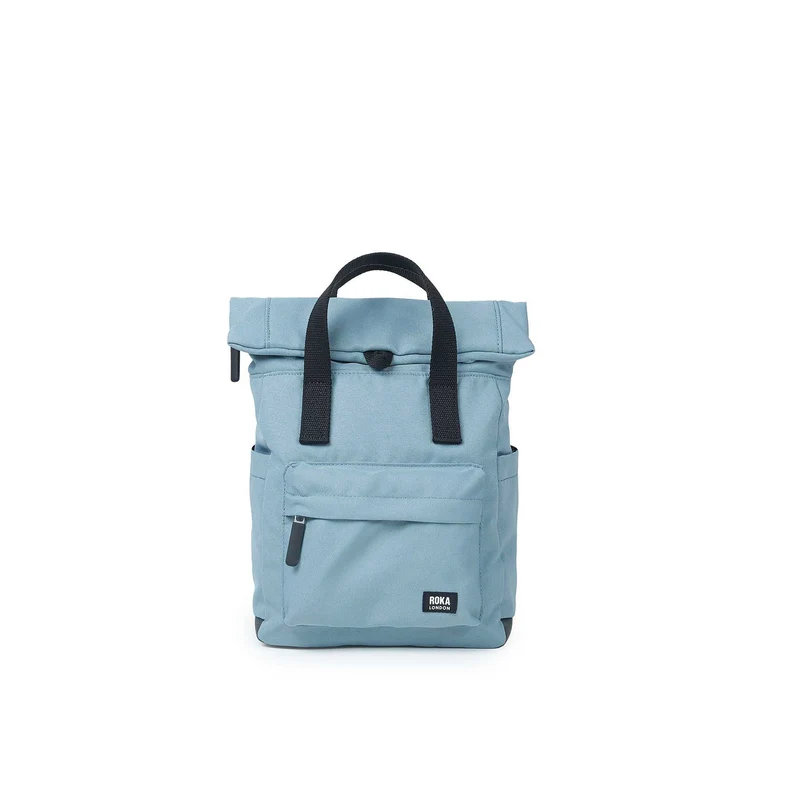 ROKA Black Label Canfield B London Fog Kleine Tasche aus recyceltem Canvas