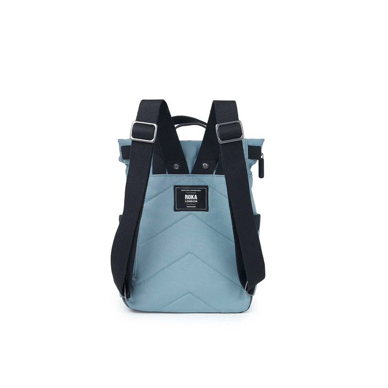 ROKA Black Label Canfield B London Fog Kleine Tasche aus recyceltem Canvas