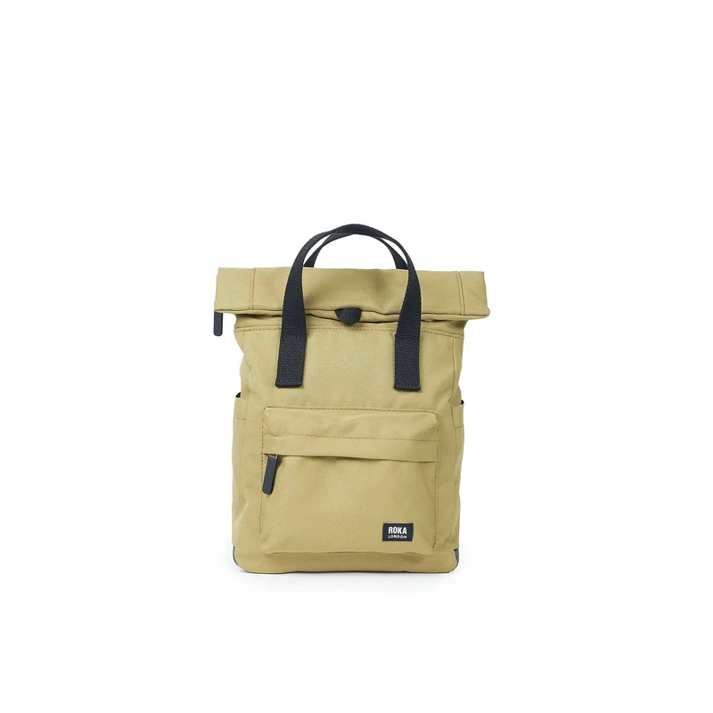 ROKA Black Label Canfield Kleine Tasche aus recyceltem Canvas, Khaki, B