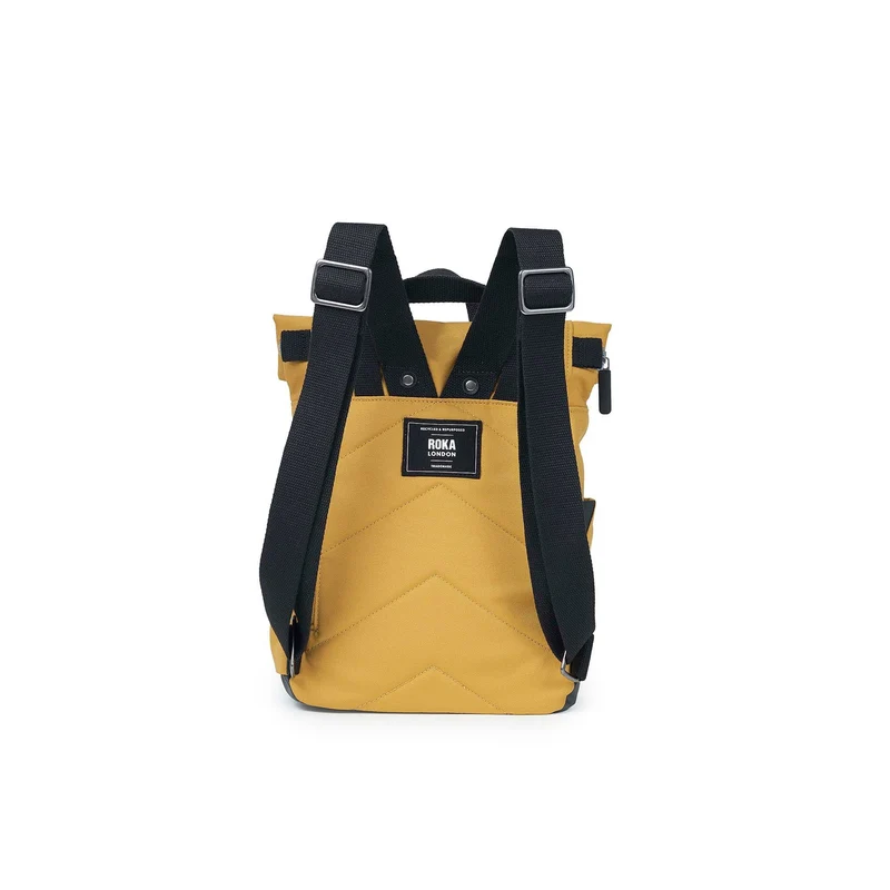 ROKA Black Label Canfield B Flax Kleine Tasche aus recyceltem Canvas