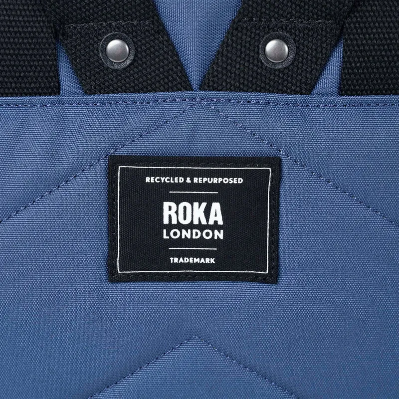 ROKA Black Label Canfield B Pacific Kleine Tasche aus recyceltem Canvas