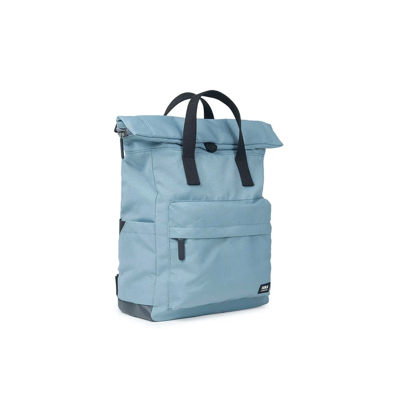 ROKA Black Label Canfield B London Fog Medium Tasche aus recyceltem Canvas