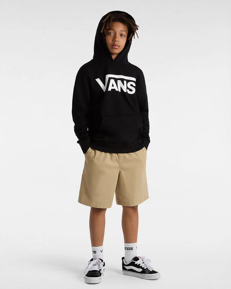VANS Klassischer Kapuzenpullover für Kinder – Schwarz