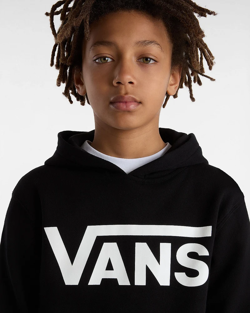VANS Klassischer Kapuzenpullover für Kinder – Schwarz