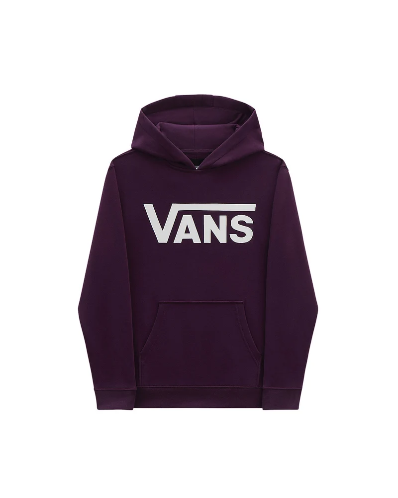 VANS Klassischer Kinder-Pullover-Hoodie – Brombeerwein