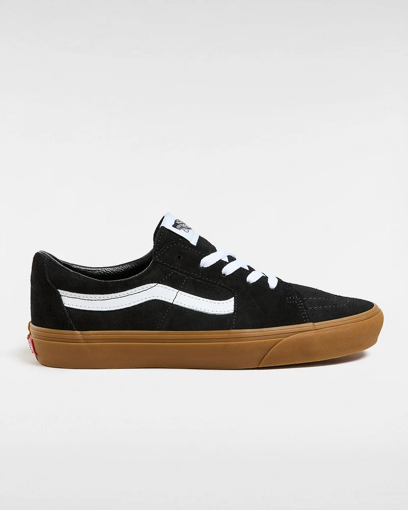 VANS Unisex Sk8-Low-Trainer – Schwarz/Gummi