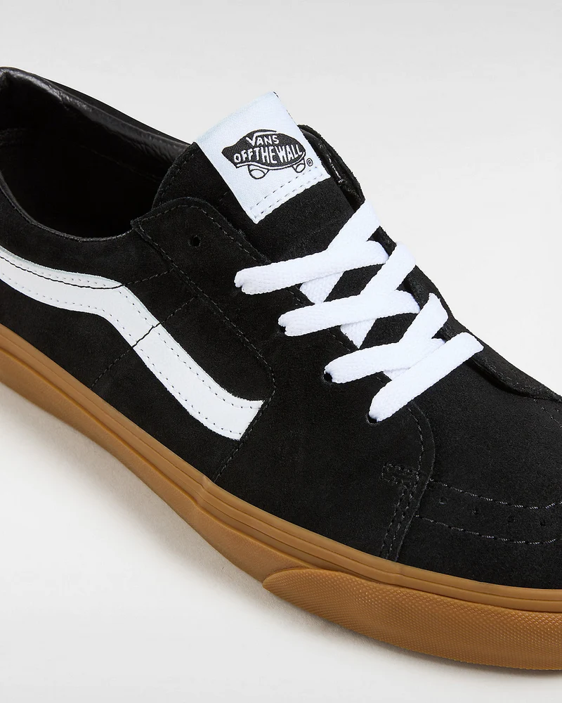 VANS Unisex Sk8-Low-Trainer – Schwarz/Gummi
