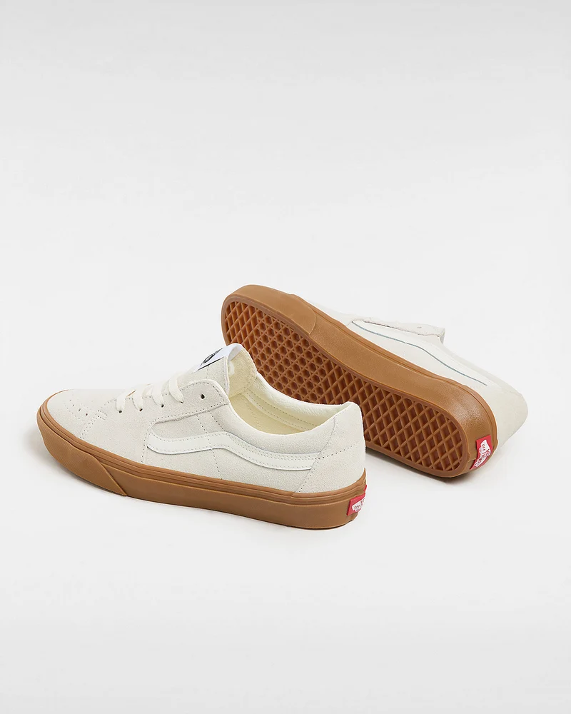 VANS Unisex-Sneaker Sk8-Low – Marshmallow/Gummi