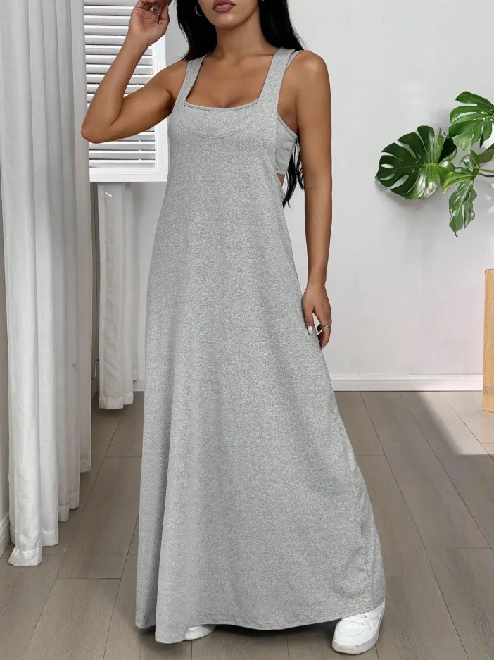 Laronie | Zweiteiler-Kleid mit sportlichem Tanktop-Design