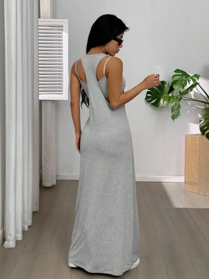 Laronie | Zweiteiler-Kleid mit sportlichem Tanktop-Design